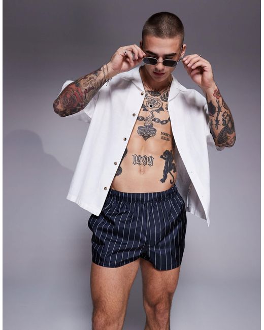 ASOS Blue Swim Short for men