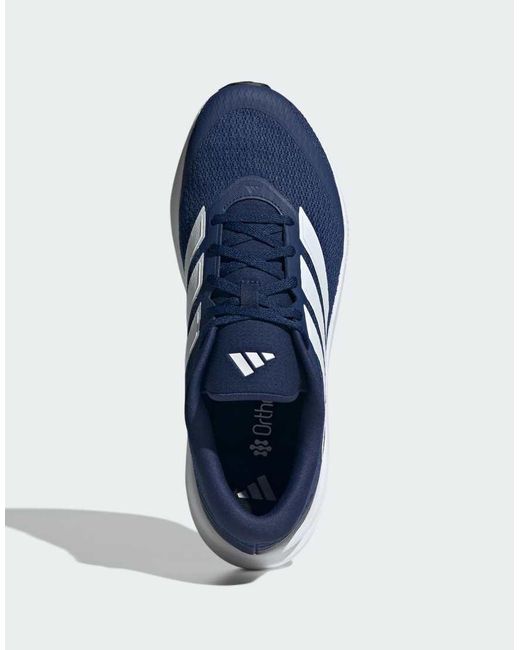 Adidas Originals Blue Runfalcon 6 Cloudfoam Running Trainers for men