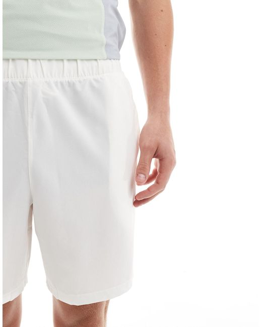 Pantalones cortos s elásticos club tennis Adidas Originals de hombre de color White