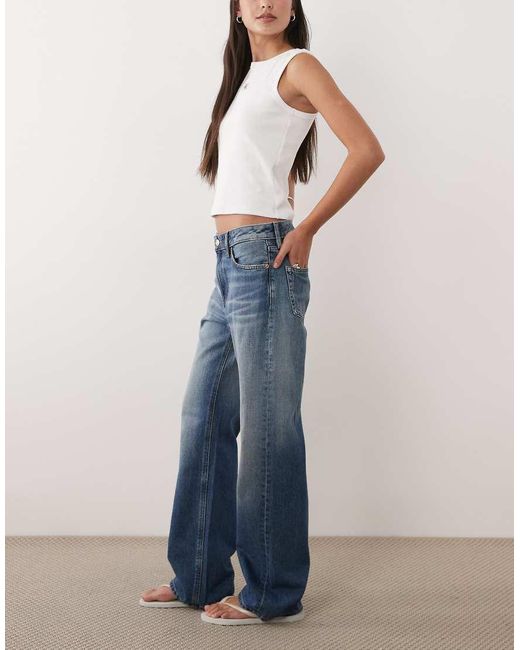 Calvin Klein Blue 90S Straight Leg Jeans