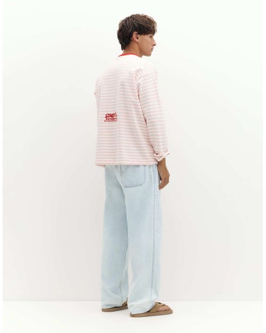 Pantalon Pull&Bear pour homme en coloris White