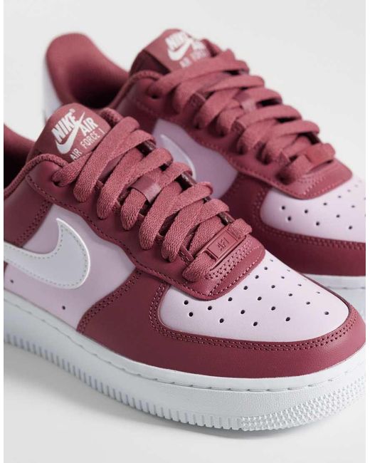 Nike Purple Air Force 1 '07 Low Trainers