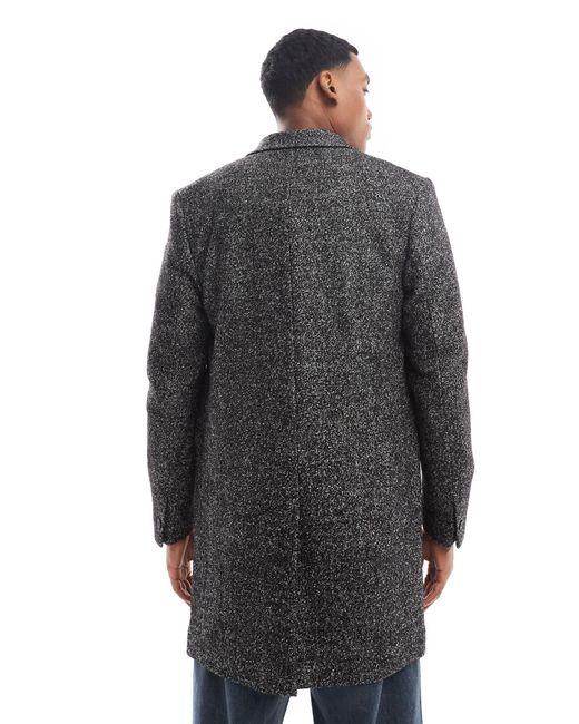 River Island – strukturierte hemdjacke in Multicolor für Herren