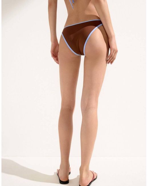 Calzedonia Natural Piping Bikini Bottom