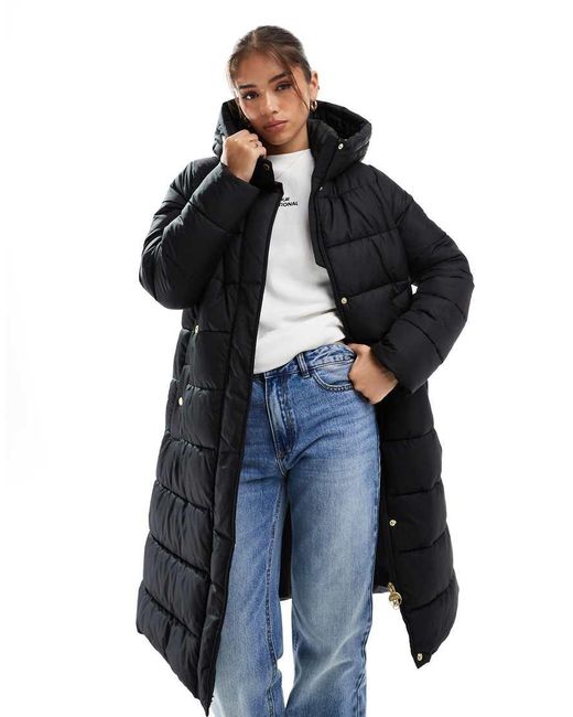 Barbour Blue Longline Barron Puffer