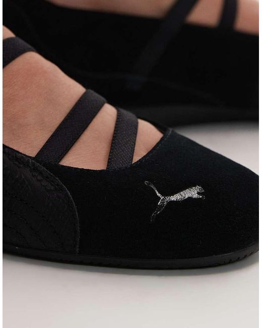 Bailarinas Negras Speedcat Python De PUMA de color Black