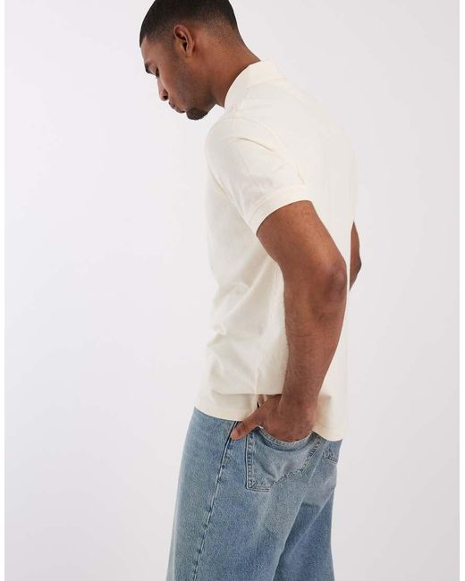 Polo Basic di Tommy Hilfiger in White da Uomo