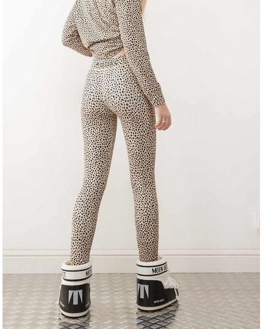 OOSC Natural Cheetah Baselayer Legging