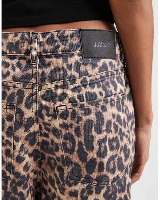JJXX Multicolor Leopard Jorts