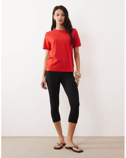 ARKET Red Pure Cotton T-Shirt
