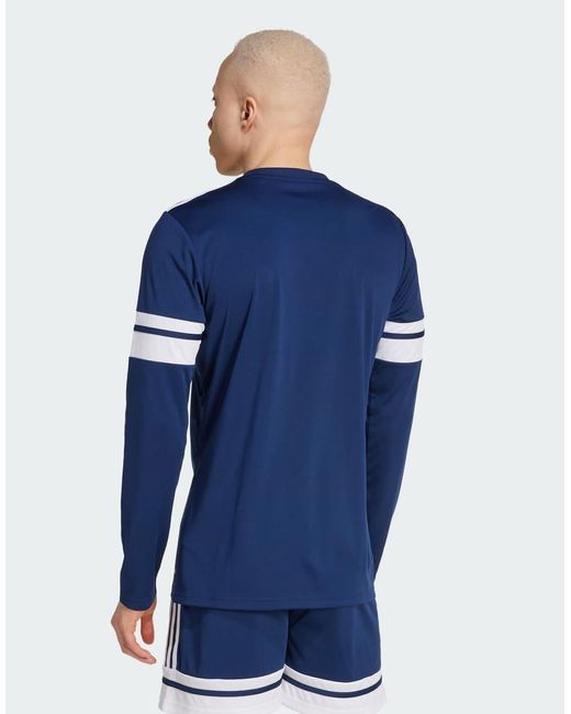 Adidas Originals Blue Squadra 25 Long Sleeve Jersey for men
