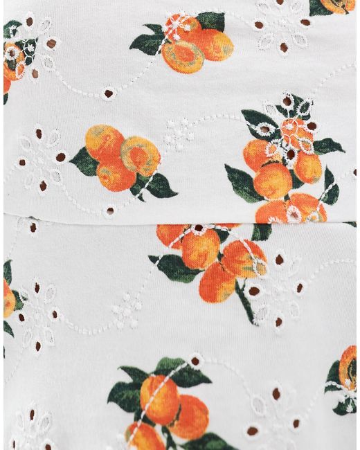 ASOS White – trägerloses oberteil