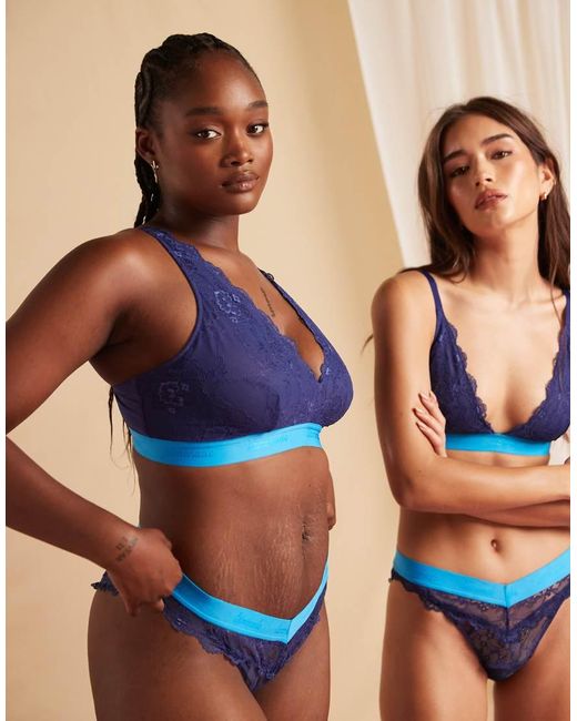Lemonade Dolls Fuller Bust in het Blue