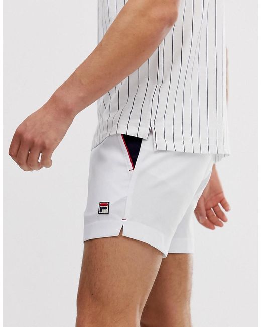 Fila High Tide - Weiße Retro-Shorts in Weiß für Herren | Lyst AT