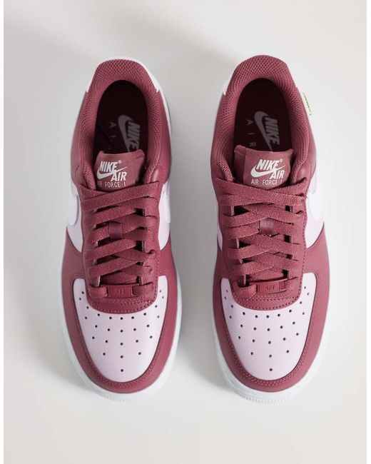 Nike Purple Air Force 1 '07 Low Trainers