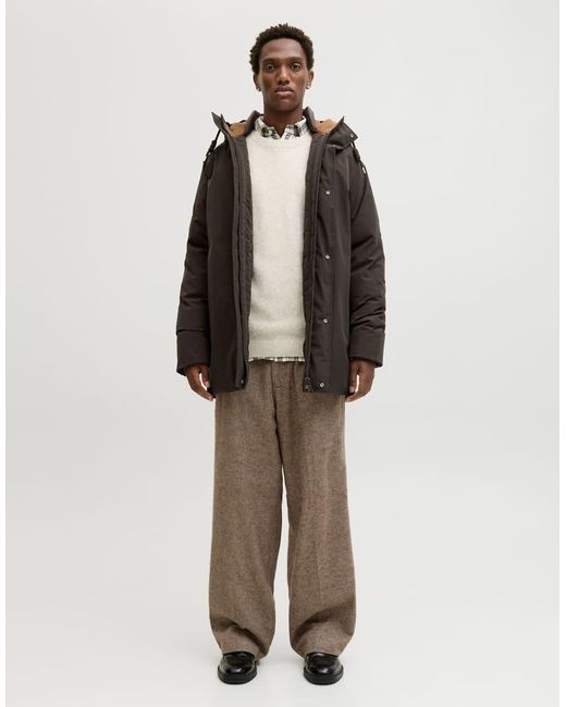 Jack & Jones Gray Parka for men