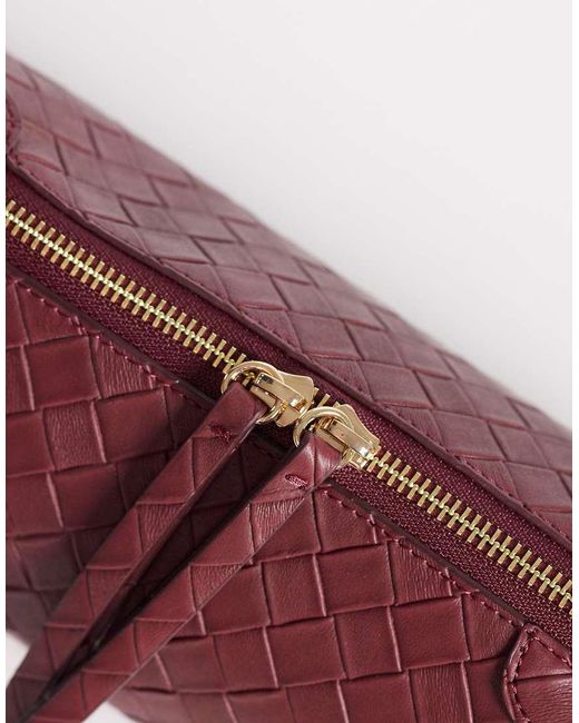 ASOS Purple Pencil Case Elongated Clutch