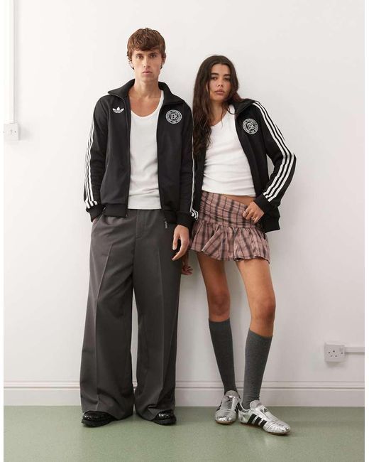 Adidas Originals Black Adidas Football Germany Anniversary Track Top