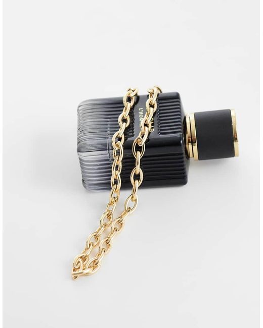 ASOS Metallic Oval Link Chain Necklace for men