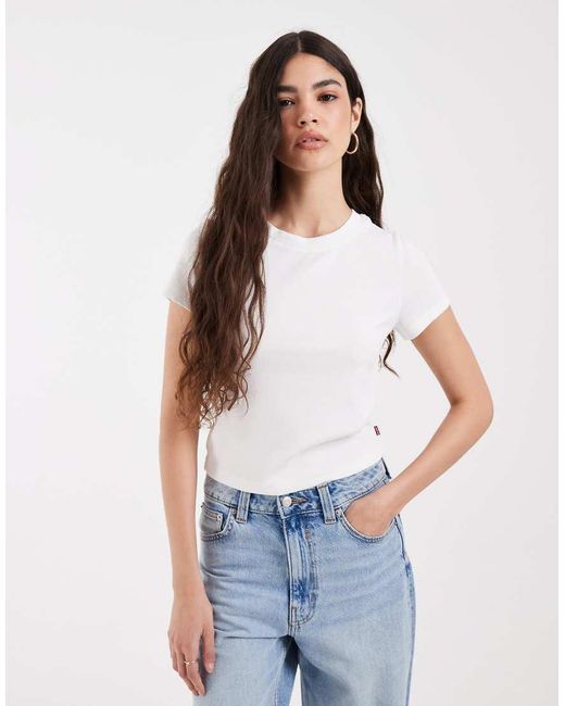 Levi's White Essential Baby Tee