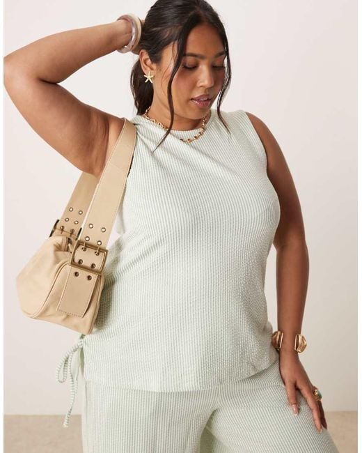 Free People Natural Arm Candy Leather Shoulder Bag