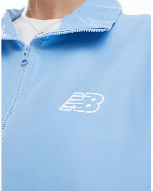 New Balance Blue Sport Woven Jacket