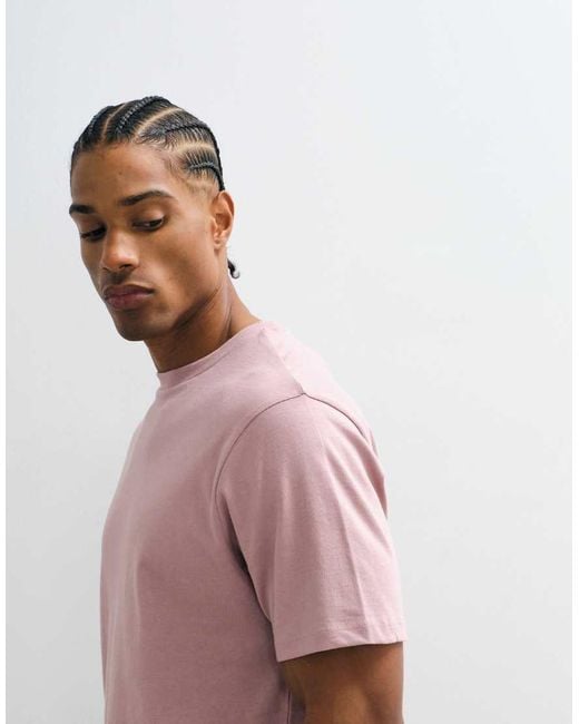 ASOS Essentials in het Pink voor heren