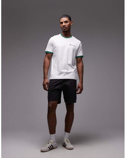 Champion White Ringer T-shirt for men
