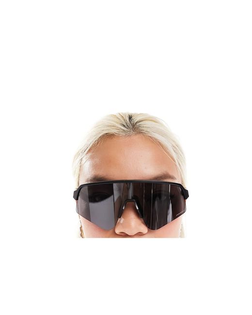 Oakley White Sutro Lite Sweep Visor Sunglasses