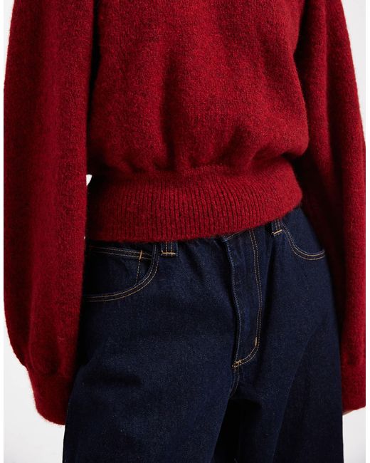 ASOS Red – flauschiger pullover