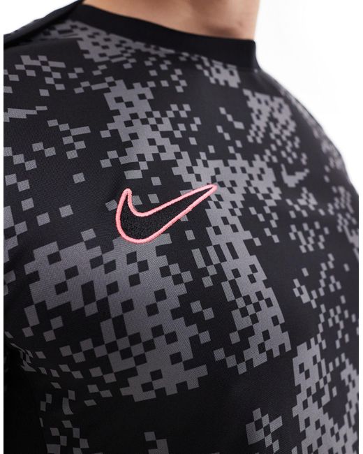 Nike Football Gray Academy T-shirt for men