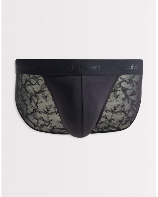 Calvin Klein Black Sculpt Sport Briefs for men