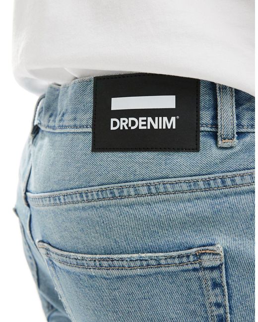 Dr. Denim – clark – schmal geschnittene jeans in Blue für Herren