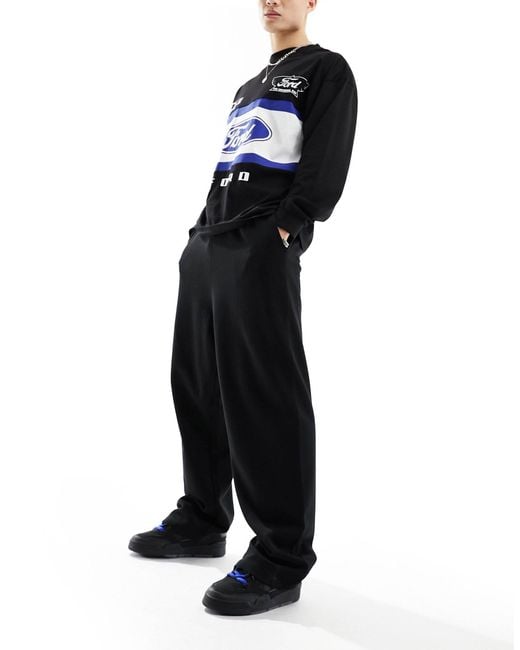 Collusion Blue Relaxed jogger for men