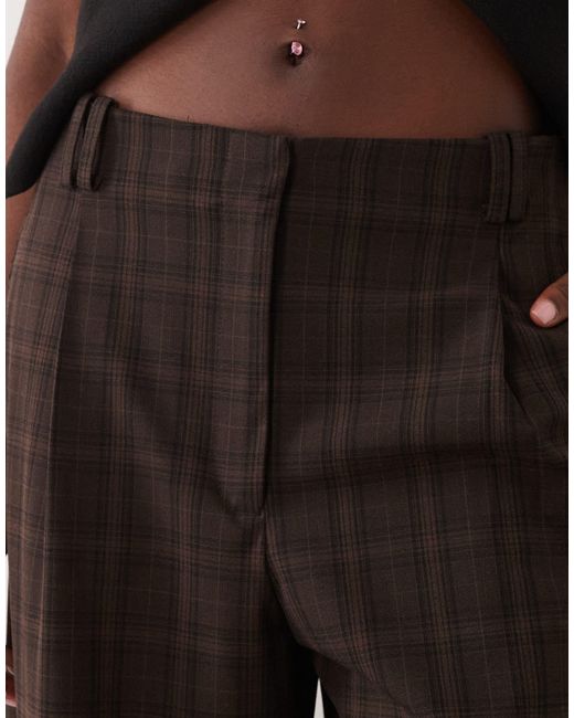 Mango Brown Barrel Trouser