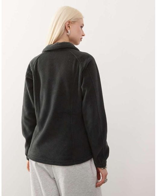 Columbia Black Benton Springs Full Zip Fleece