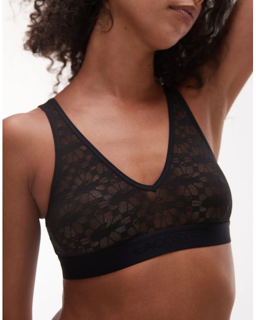 Lacoste Black – bh aus spitze
