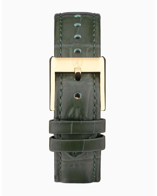 Accurist Green Ladies Rectangle Watch