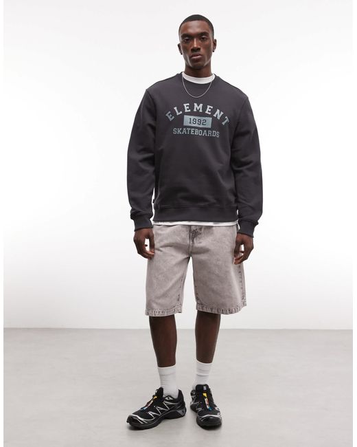 Element – sweatshirt in Blue für Herren