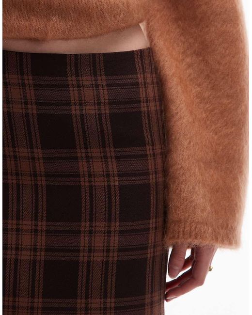 & Other Stories Brown Mini Skirt