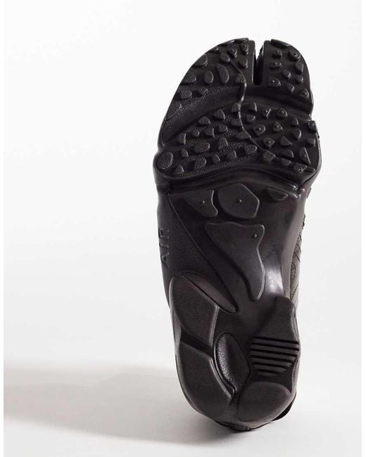 Nike Black Air Rift Patent Trainers