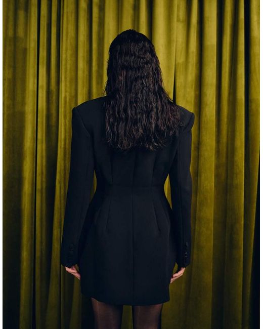 Bardot Green Serra Blazer Dress