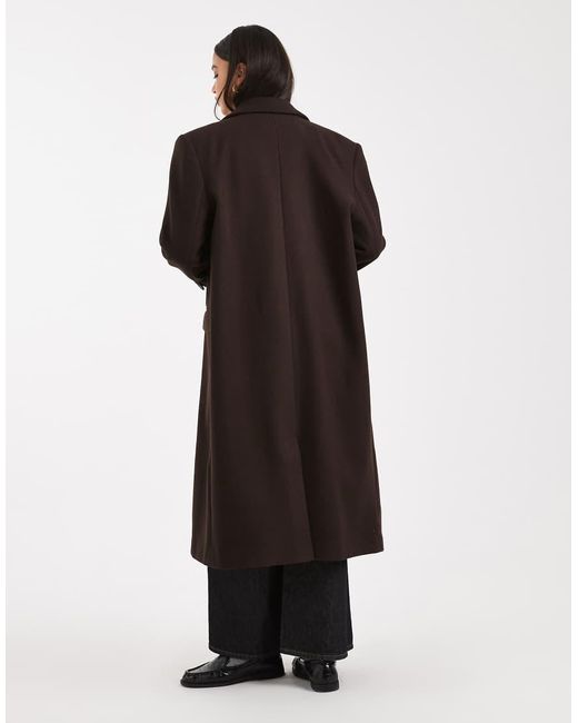 ASOS Oversized Dad Jas in het Black