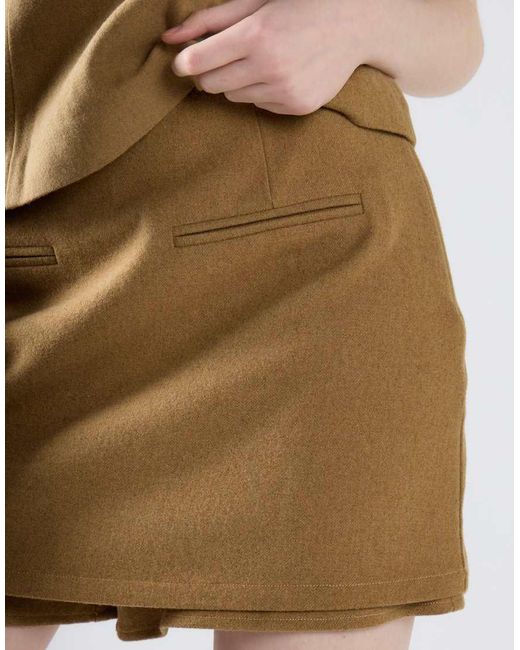 Glamorous Natural Tailored Skorts