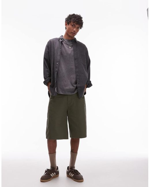 Topman Purple Oversized Fit T-shirt for men
