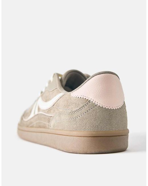 Pull&Bear Brown Retro Trainers