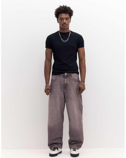Pull&Bear – basic-muskelshirt in White für Herren