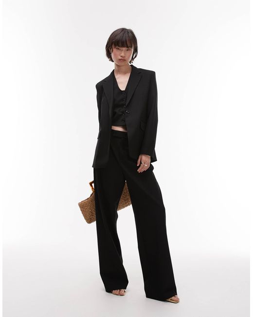 Blazer d'ensemble classique Mango en coloris Black