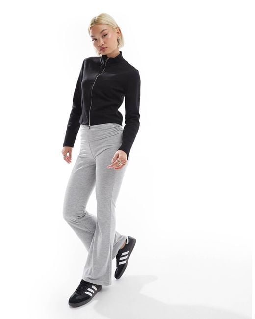 Stradivarius Black – weiche trainingsjacke