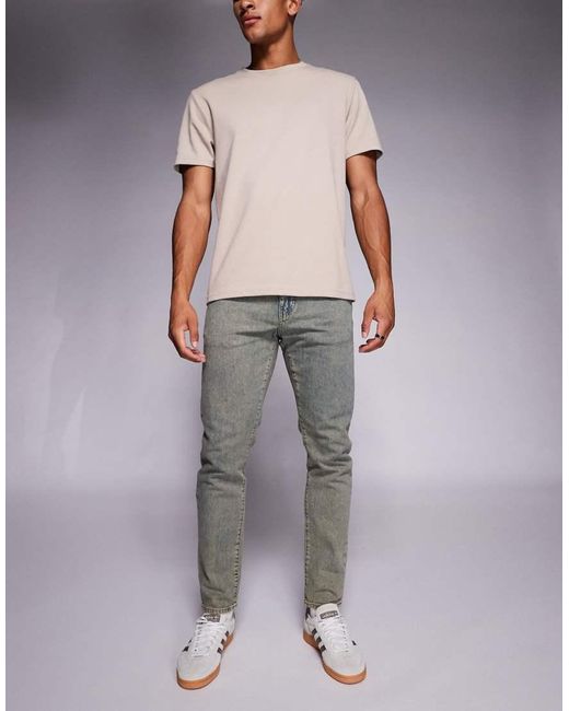 Levi's Gray 512 Slim Tapered Jeans for men